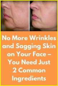 YOU NEED JUST 2 INGREDIENTS TO GET RID OF WRINKLES AND LOOSE SKIN ON FACE