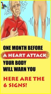 One Month Before a Heart Attack, Your Body Will Warn You – Here are the 6 Signs
